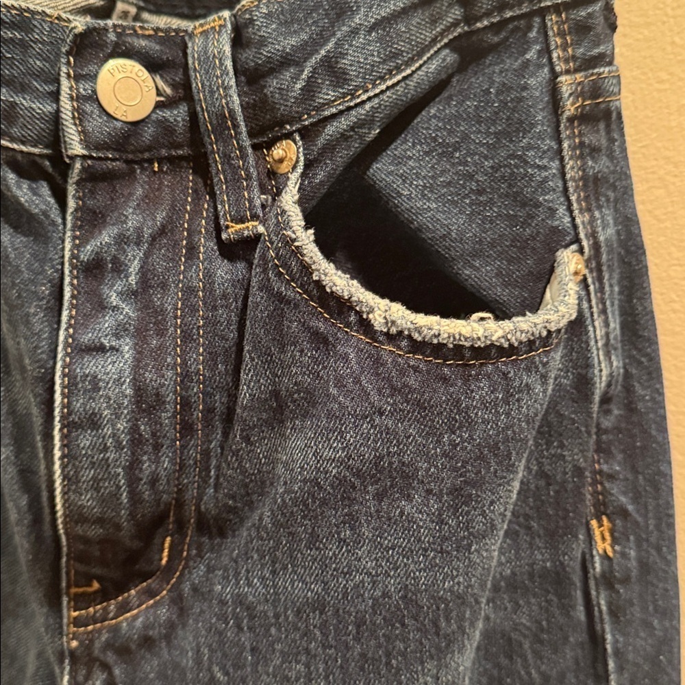 Pistola Cassie super high rise straight crop 26 - Picture 8 of 10